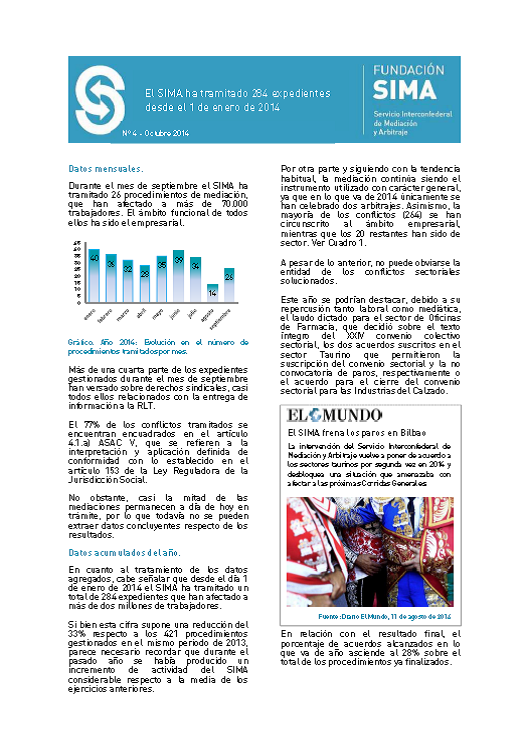 Carátula informe mensual 4 septiembre 2014